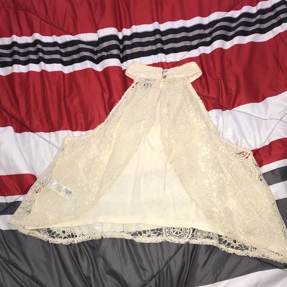 Lace Sleeveless Top - Picture 1 of 4